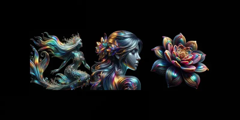 Holographic Art generated by undefined