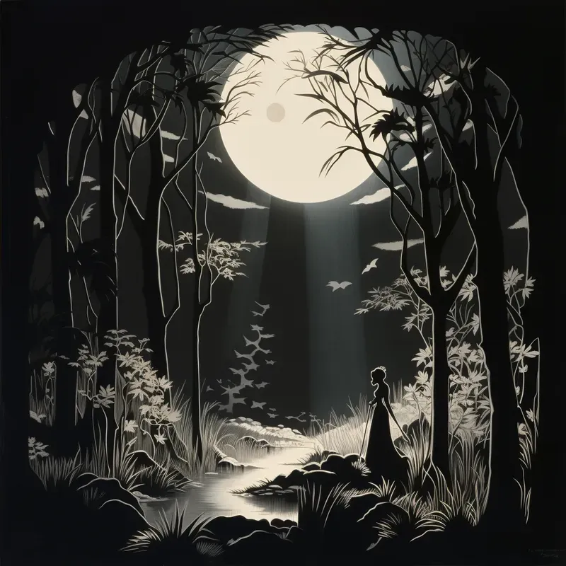 Dark Beautiful Whimsical Fairy Tale Art