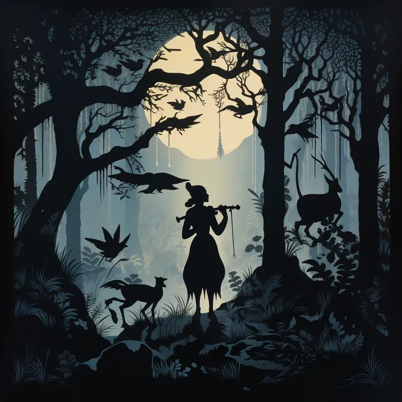 Dark Beautiful Whimsical Fairy Tale Art
