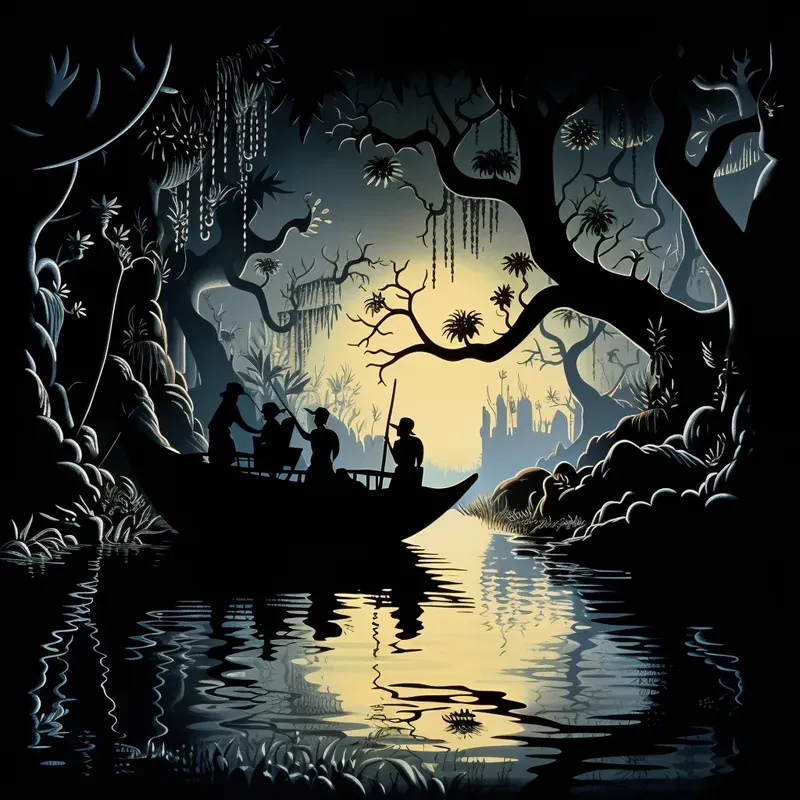 Dark Beautiful Whimsical Fairy Tale Art