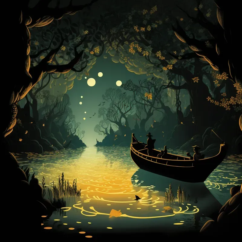 Dark Beautiful Whimsical Fairy Tale Art