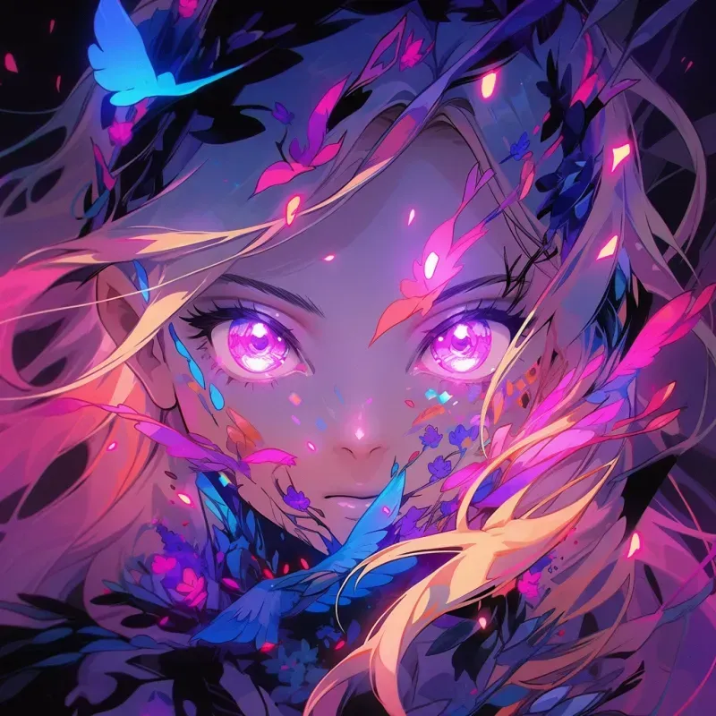 Anime Portraits Vivid Eyes Of Wonder