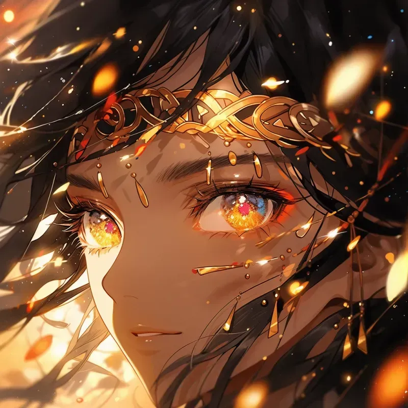Anime Portraits Vivid Eyes Of Wonder