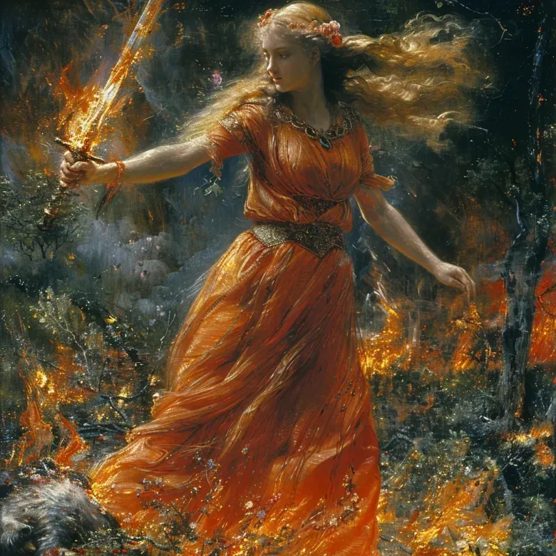 Ethereal Divine Deity Femininities