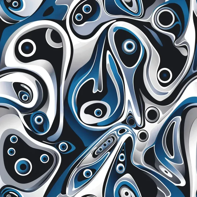 Mesmerizing Alien Art Endless Patterns