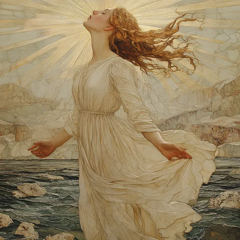 Ethereal Divine Deity Femininities