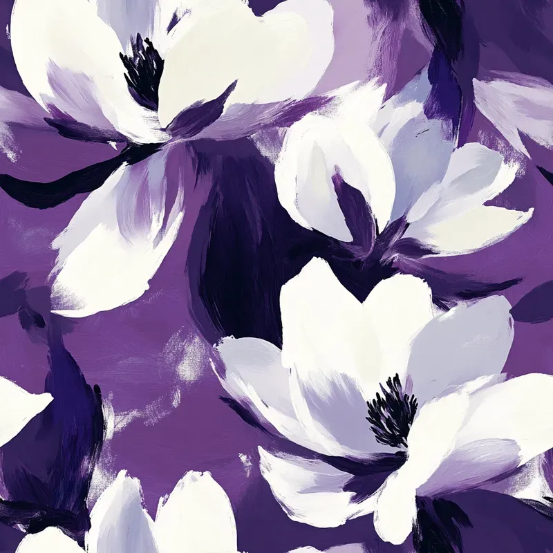 Abstract Expressionist Seamless Patterns