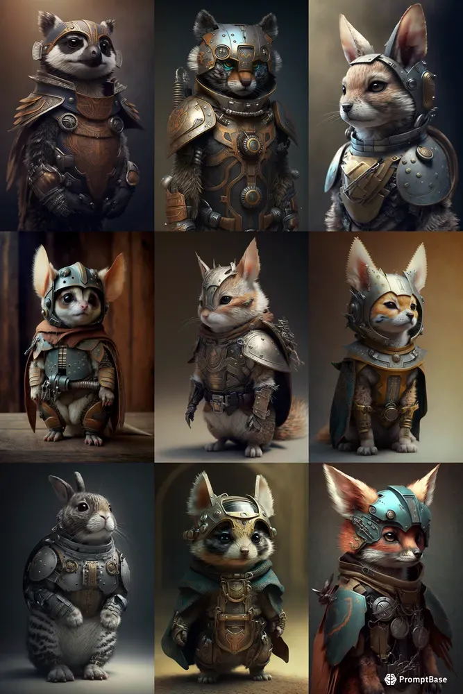 Anthropomorphic Sci-fi Animals