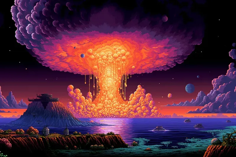 16 Bit Pixel Art