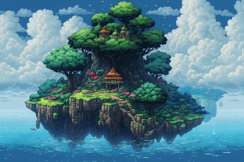 16 Bit Pixel Art