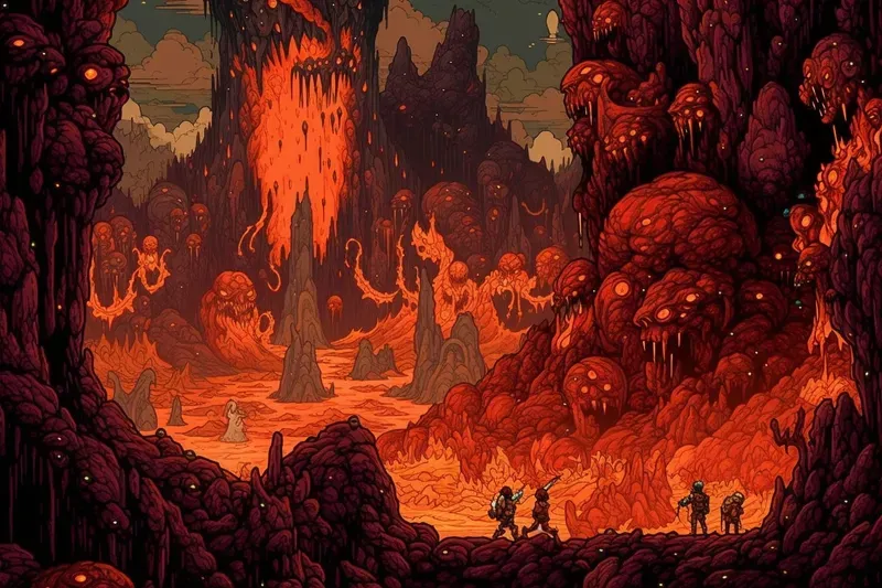 16 Bit Pixel Art