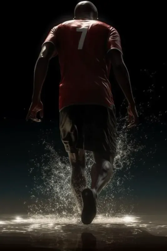 Realistic Epic Portraits As Waterfalls
