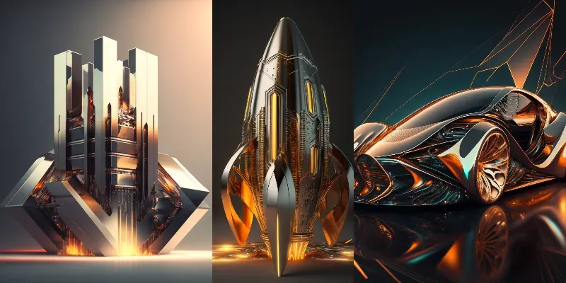 Metallic Art generated by undefined