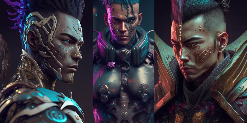 Cyberpunk Samurai Ideas generated by undefined