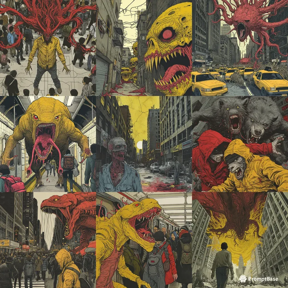 Classic Urban Horror Comic Books