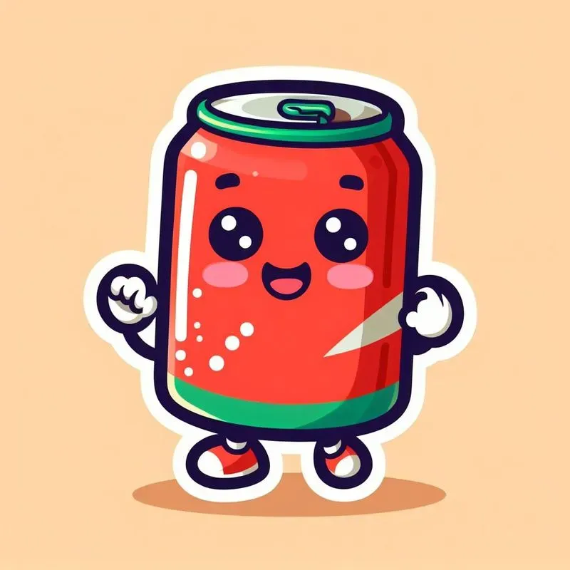 Cute Fastfood Stickers