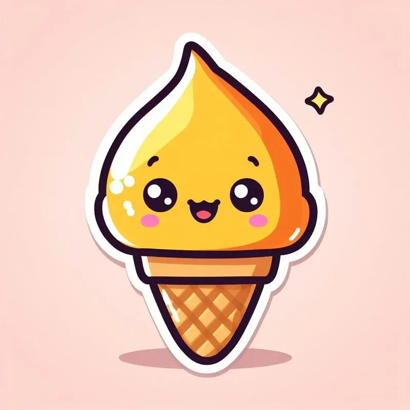 Cute Fastfood Stickers