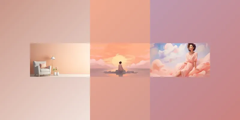 Peach Fuzz Backgrounds generated by undefined