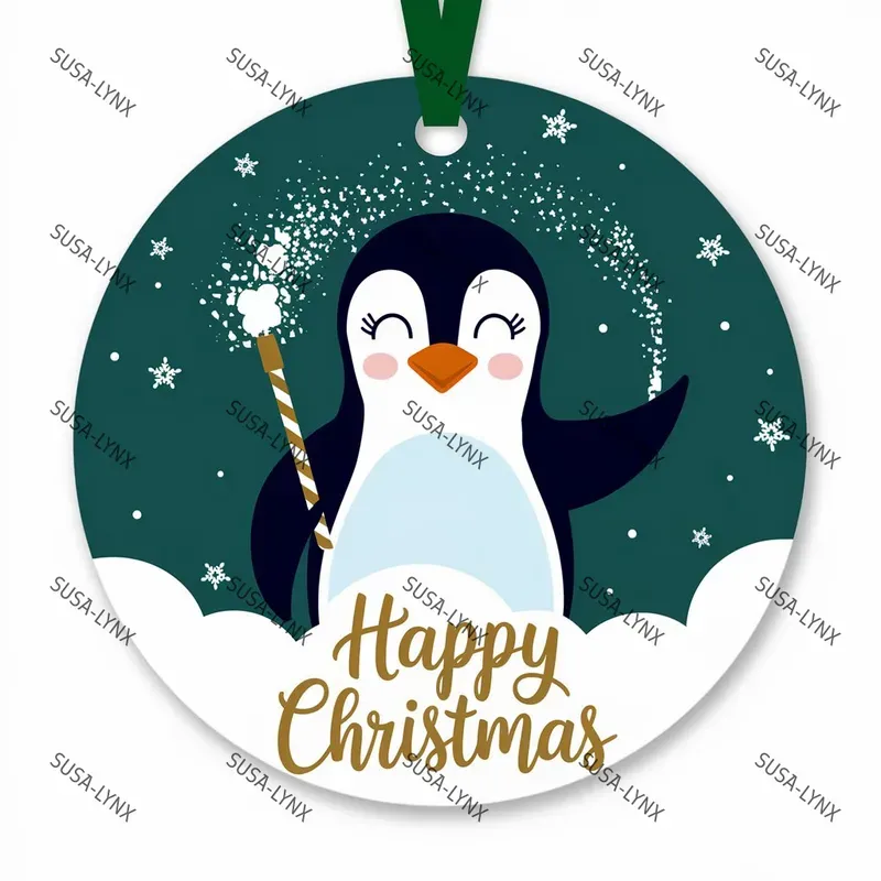 Magic Flat Christmas Ornament