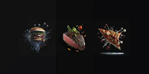 Different Foods generated by promptbase