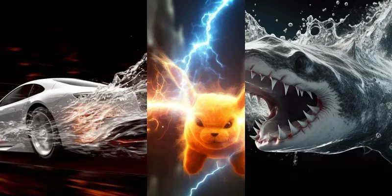 Epic Action Wallpapers generated by undefined