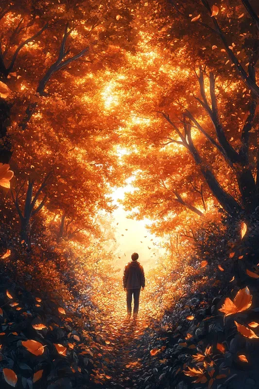 Vibrant Sunset Nature Paintings