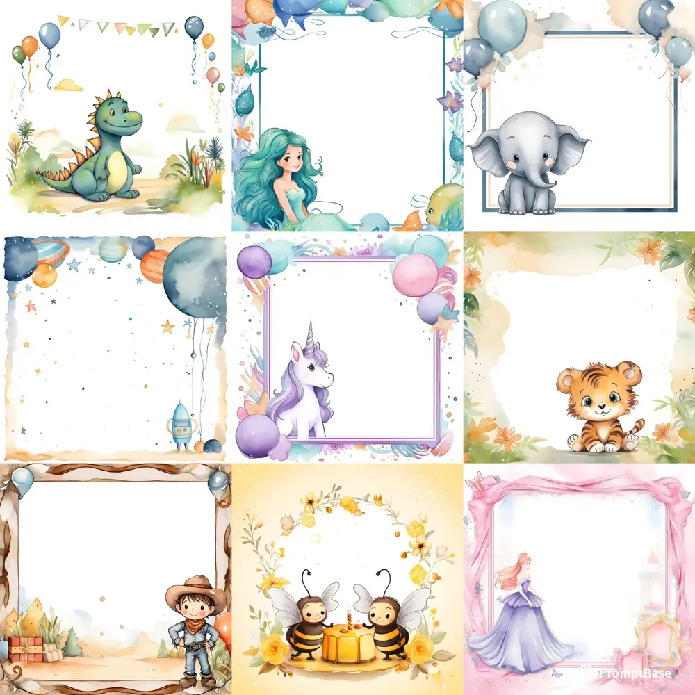 Kids Birthday Party Invitations