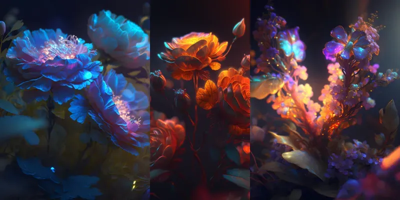 Beautiful Flowers generated by undefined