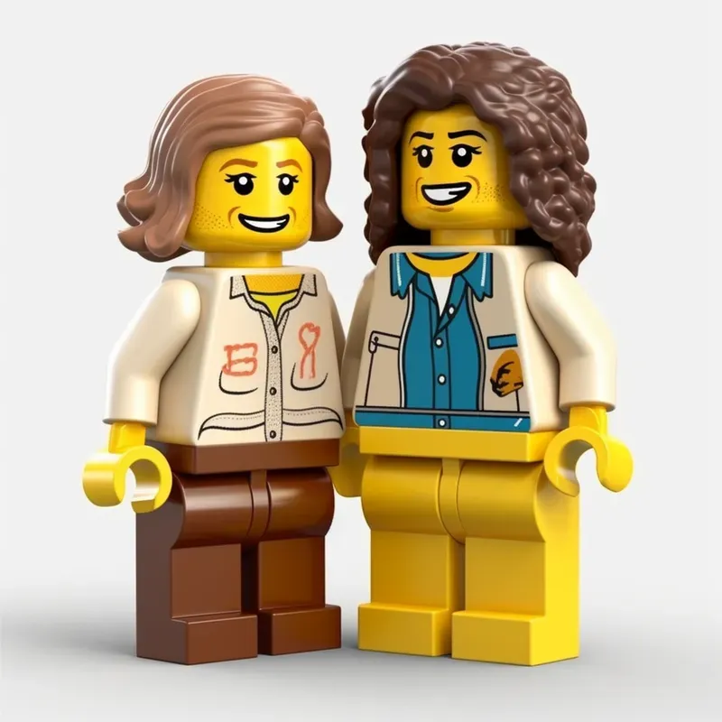 Realistic Lego Minifigures