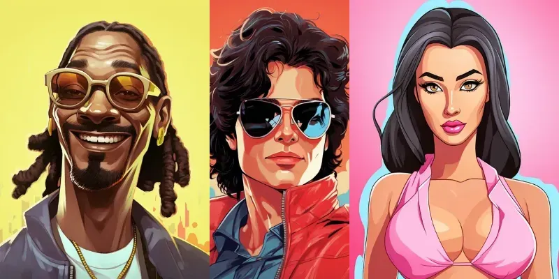 Pop Art Characters For Game Creators generated by undefined