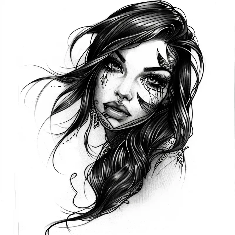Tattoo Sketch Design Art Drawings Hq