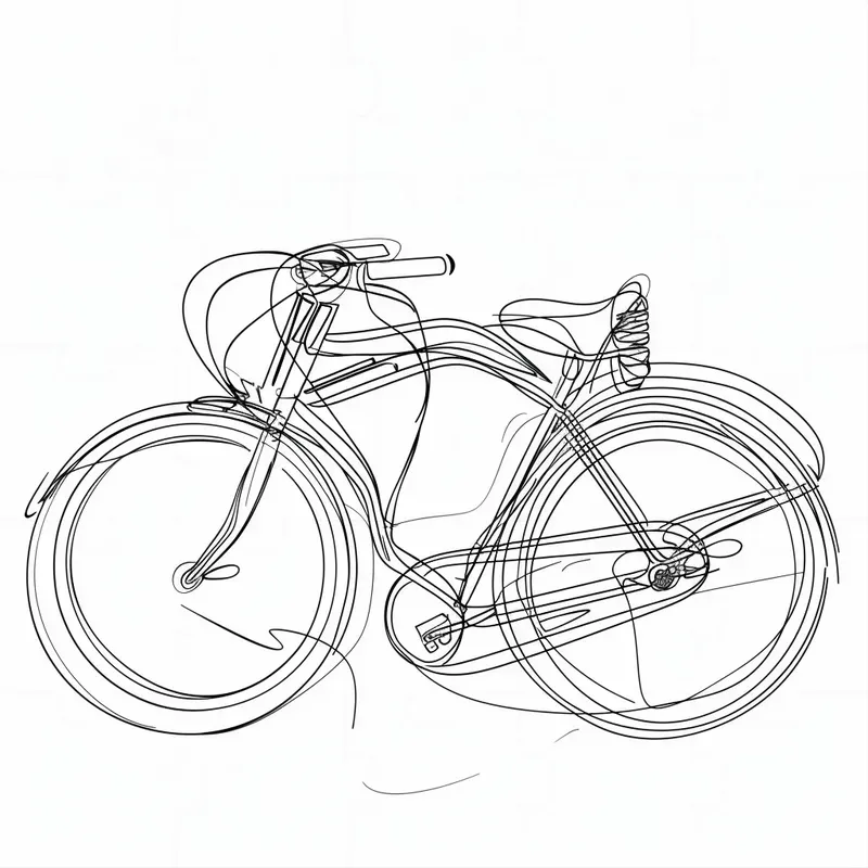 Abstract Line Art