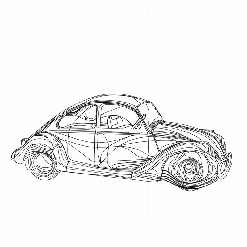 Abstract Line Art