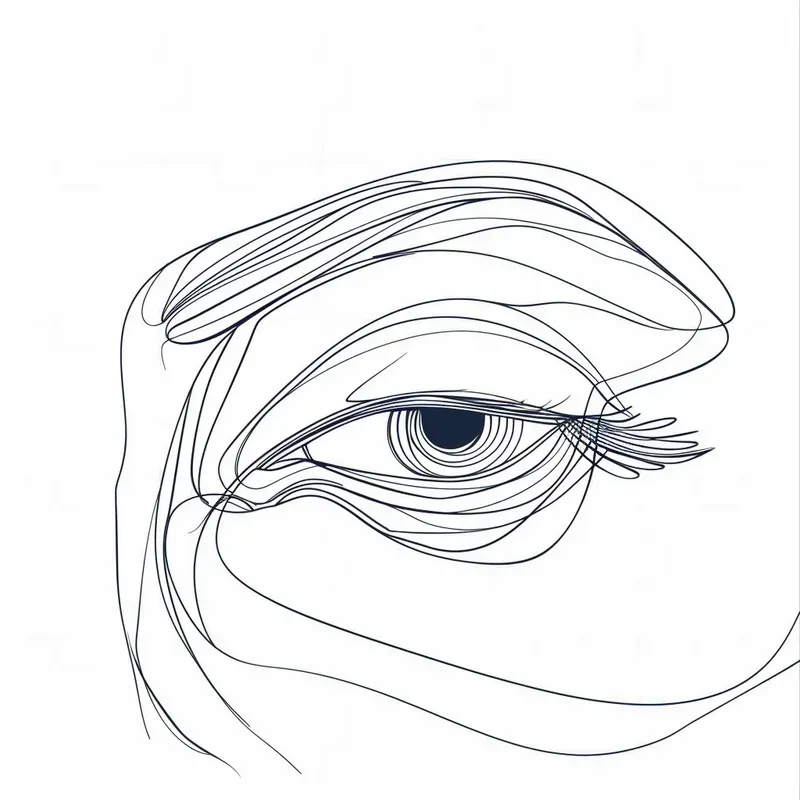 Abstract Line Art