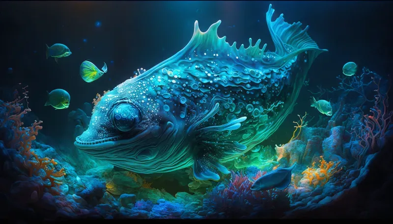 Deep Sea Creatures Luminescences