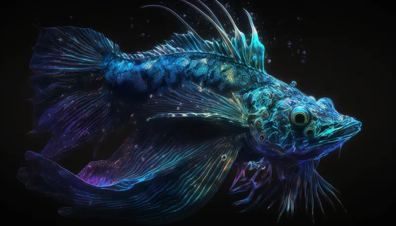 Deep Sea Creatures Luminescences