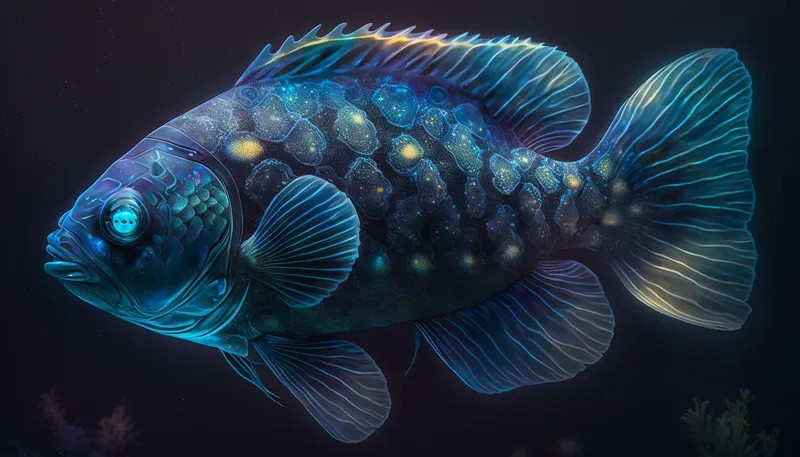 Deep Sea Creatures Luminescences