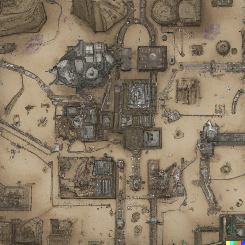Apocalyptic DnD Maps