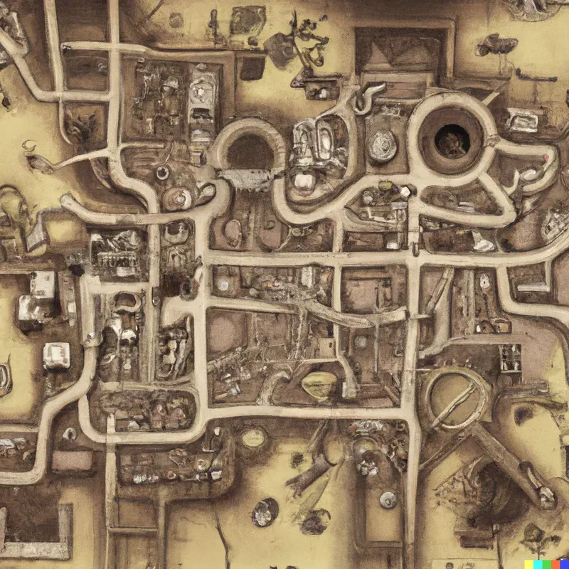 Apocalyptic DnD Maps