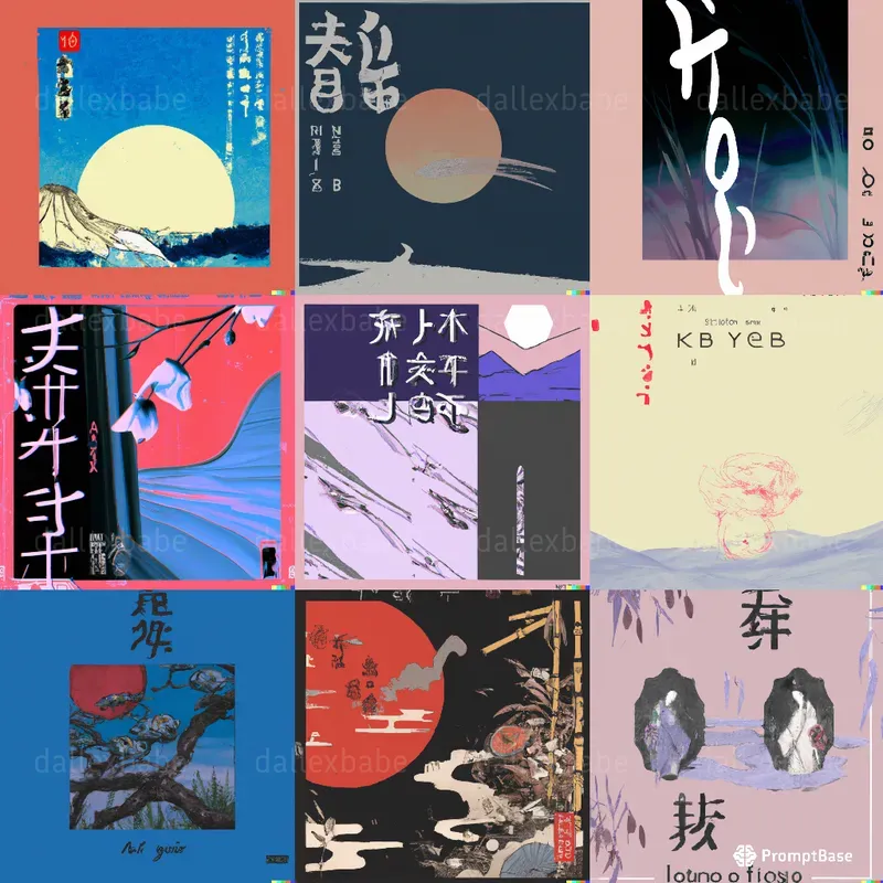 Asian-Inspired Cover Art