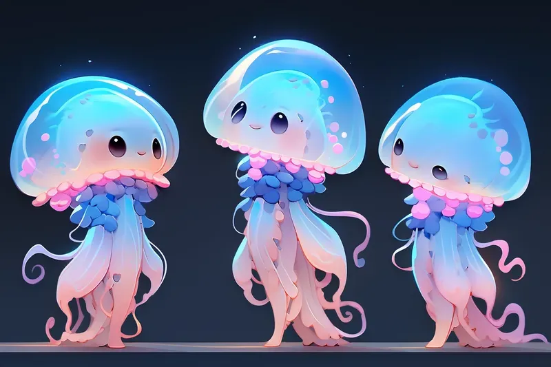 Cute Chibi Character Designs