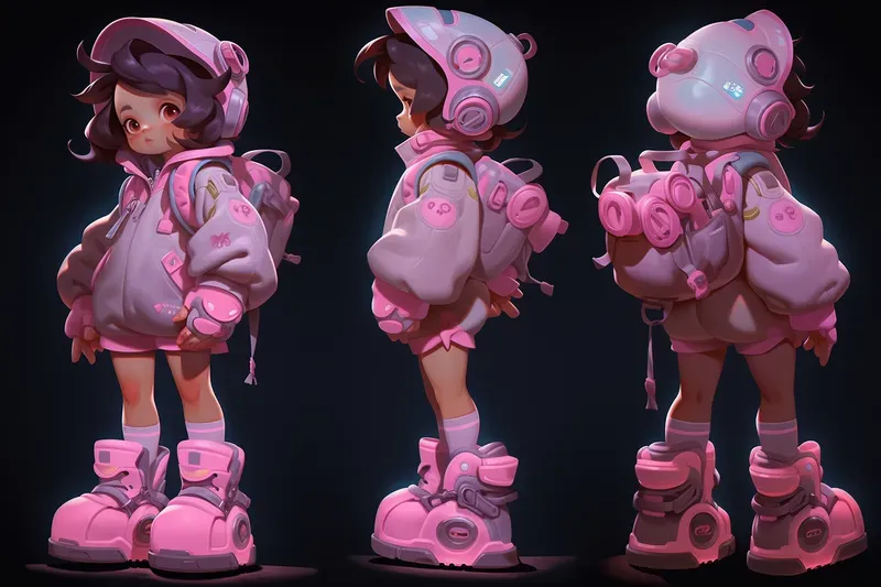 Cute Chibi Character Designs