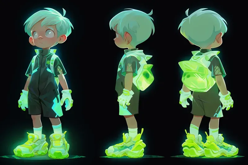 Cute Chibi Character Designs