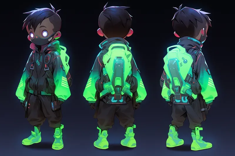 Cute Chibi Character Designs