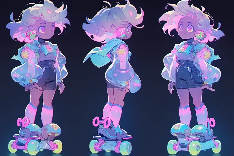 Cute Chibi Character Designs