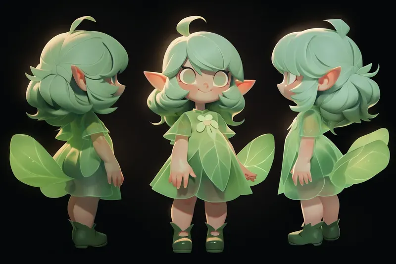 Cute Chibi Character Designs