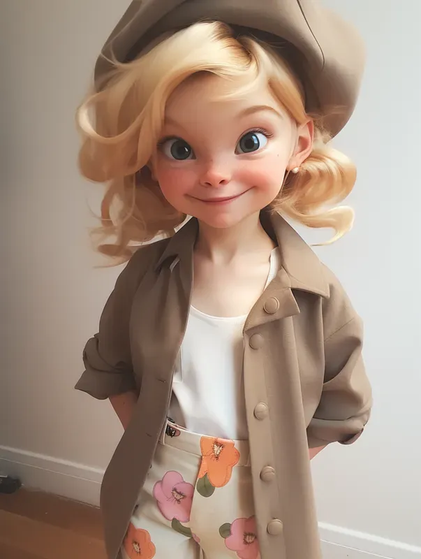 Your Baby Photos As Pixar Characters
