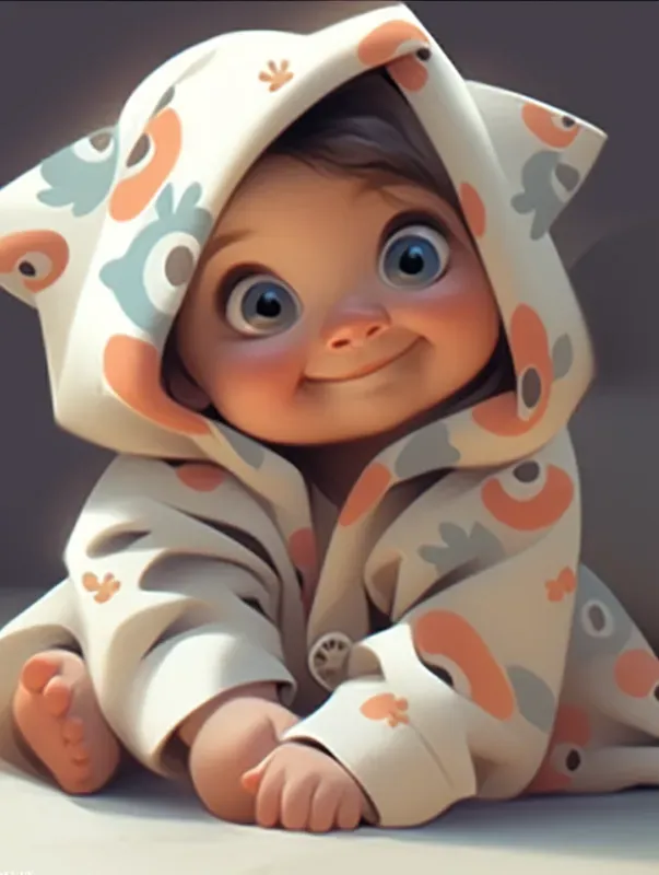 Your Baby Photos As Pixar Characters