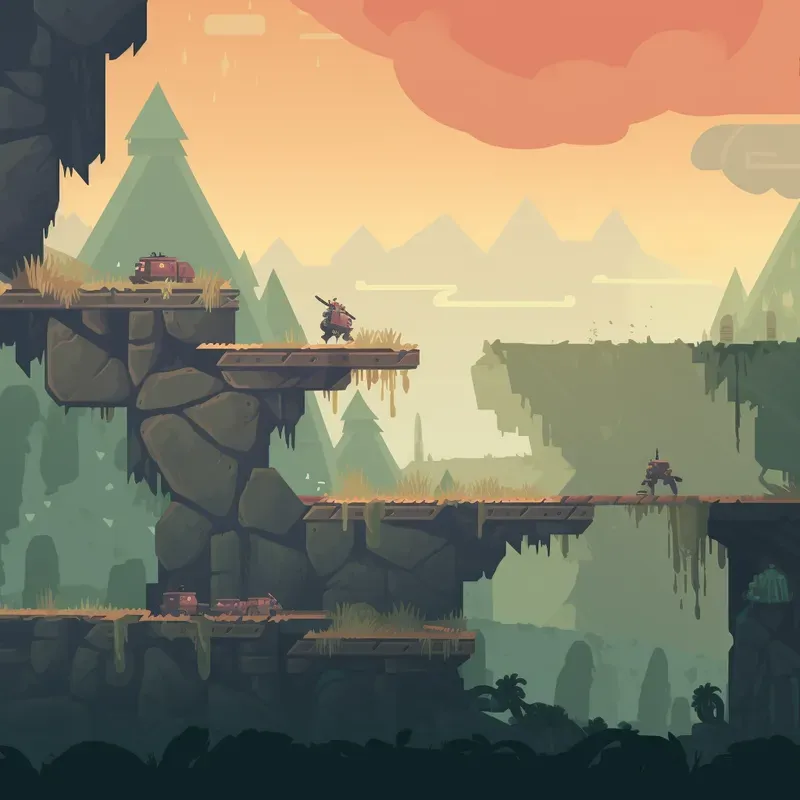 Platform Game Backgrounds