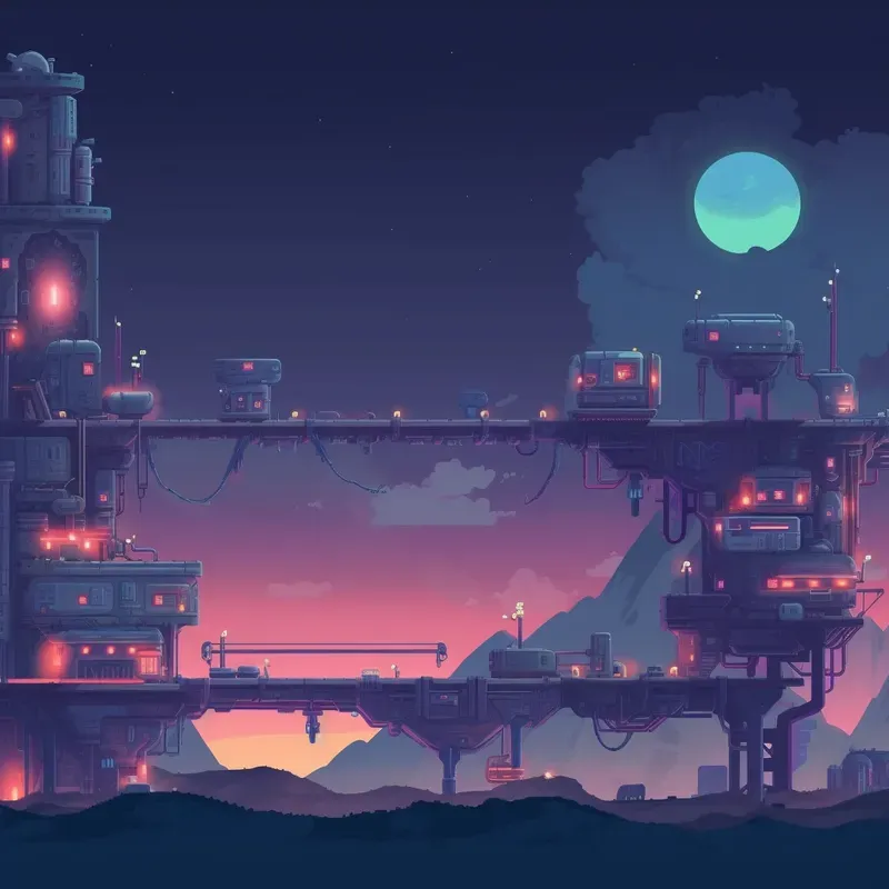 Platform Game Backgrounds